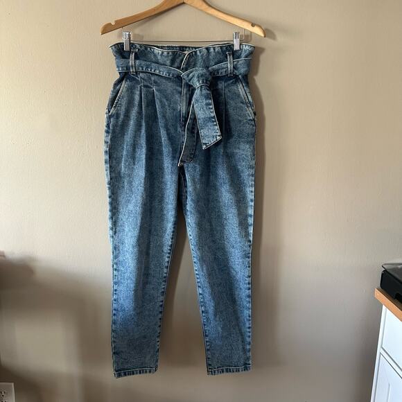 Sézane Austin Trousers in Bleached Blue Size 38/6 - Picture 2 of 10